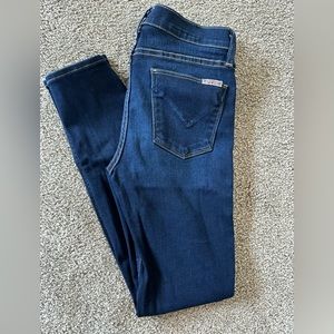 Hudson Nico mid rise super skinny jeans.